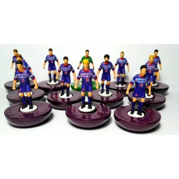 Subbuteo Andrew Table Soccer Fiorentina 1984-85 on Classic Hasbro bases